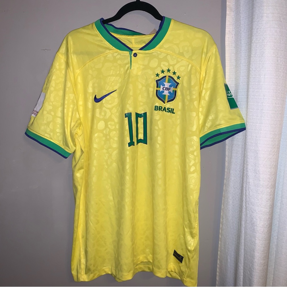 Neymar Brazil Soccer Jersey